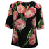 Dolce & Gabbana Black Silk Sweater